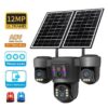 UBox 3-Lens Solar Security Camera