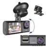 Dash Cam for Cars-Front & Back Cameras