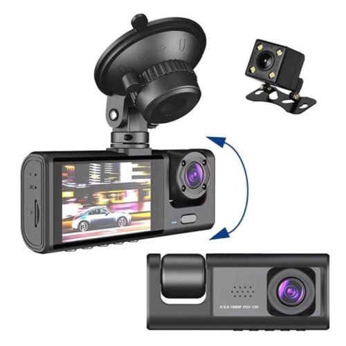 1 (13) Dash Cam for Cars-Front & Back Cameras