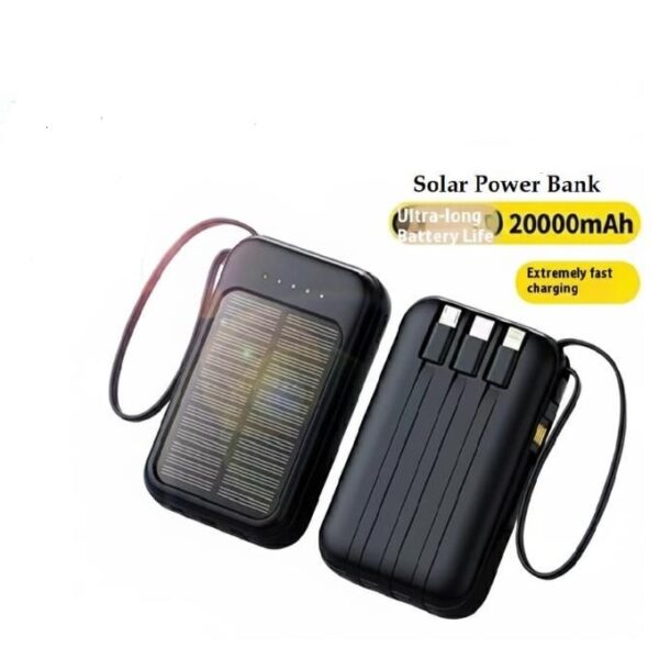 1 (19) 20,000mAh Solar Power Bank