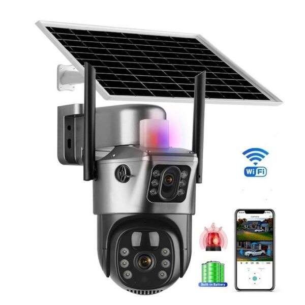 1 (21) Wifi Dual Lens Solar Security Camera