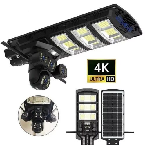1 (22) 4G 3 Lens Solar Street Light Camera