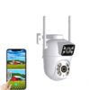 Dual Lens PTZ WiFi Security Camera