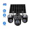 3 Lens 4G Solar Security Camera