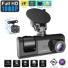 Dash Cam for Cars-Front & Back Cameras