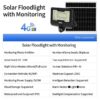 4G Floodlight Solar Security Camera 600W