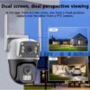 2 (18) Dual Lens PTZ WiFi Security Camera