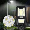 4G Foldable Solar Street Light Security Camera
