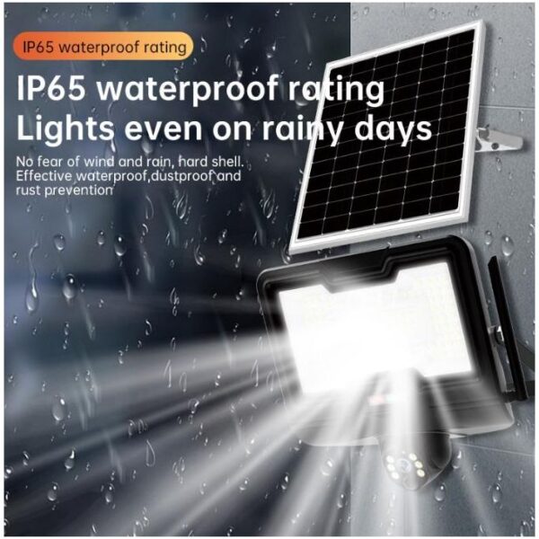 4G Floodlight Solar Security Camera 600W