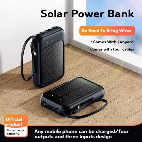 3 (19) 20,000mAh Solar Power Bank