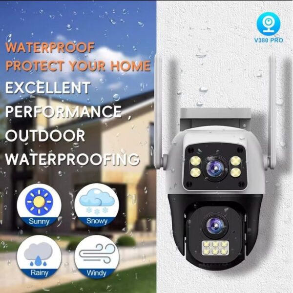 3 (20) Dual Lens PTZ WiFi Security Camera