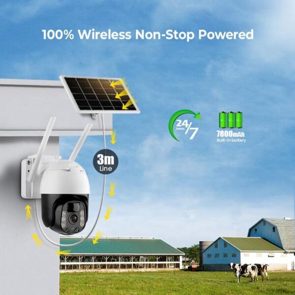 3 (26) 4G Solar Security Camera