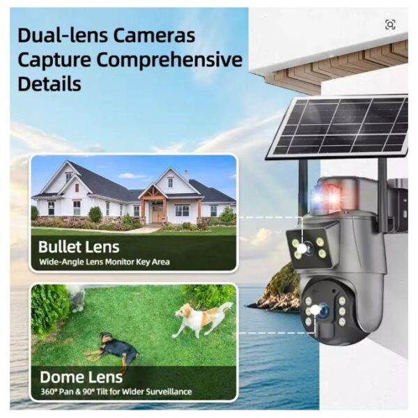4G Solar Security Camera Ubox
