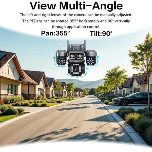 4 (1) 4 Lens 4G Solar Camera