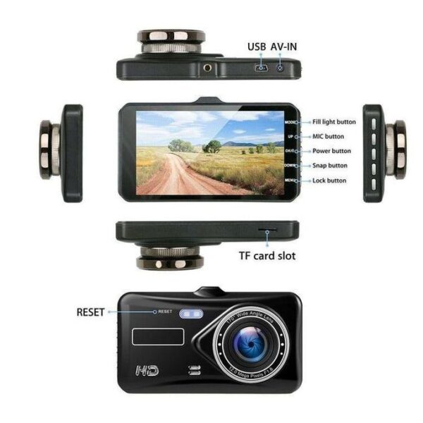 Dash Car Camera Front & Back