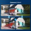 Dual-Lens Wifi Smart Security Camera
