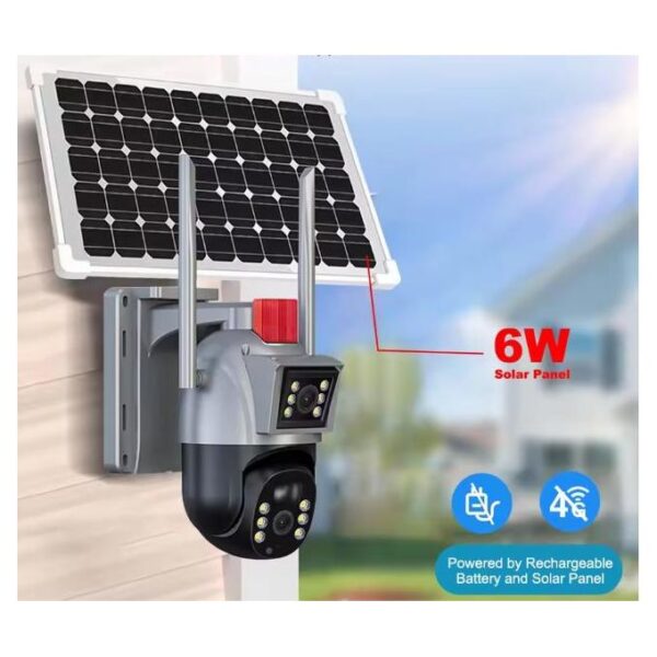 4G Sim Solar Security Camera