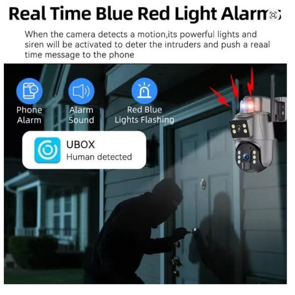 4G Solar Security Camera Ubox