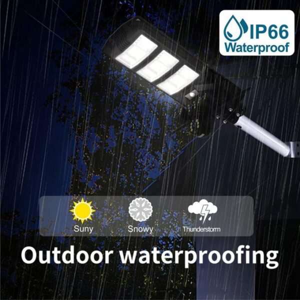 4G 3 Lens Solar Street Light Camera
