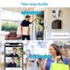 Dual Lens PTZ WiFi Security Camera