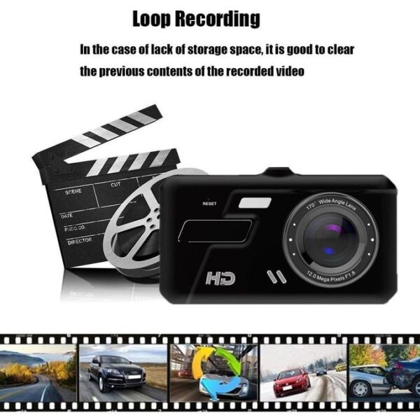 Dash Car Camera Front & Back