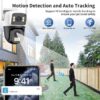 8 (7) Dual Lens PTZ WiFi Security Camera