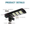 4G 3 Lens Solar Street Light Camera