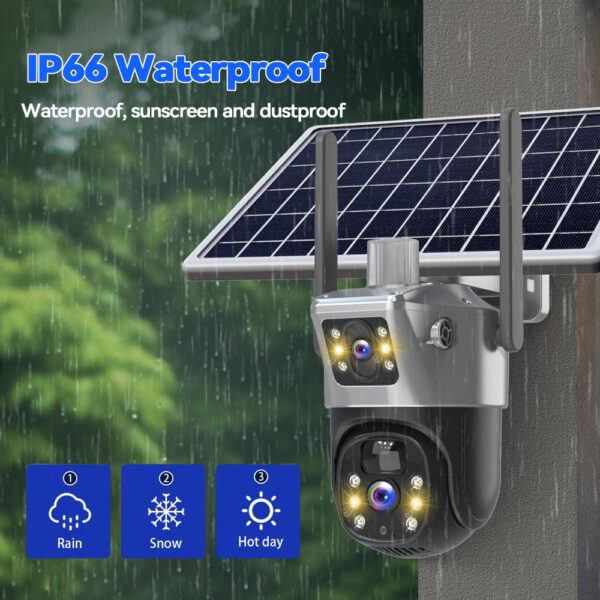 H29a956c1482b463e9f193630ace44b4dW 4G Sim 2 Lens Solar Camera