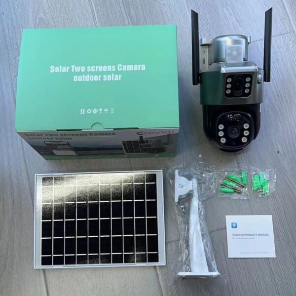 Hf22330eebece41c7aa48903d5fe40ee7a 4G Sim 2 Lens Solar Camera